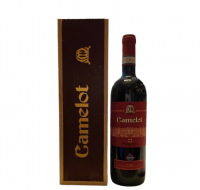 vino rosso sicilia siciliano firriato cru camelot cabernet sauvignon merlot sicilia doc astuccio legno