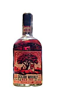 whisky whiskey sicilian red fox blended small batch sicilia caltagirone